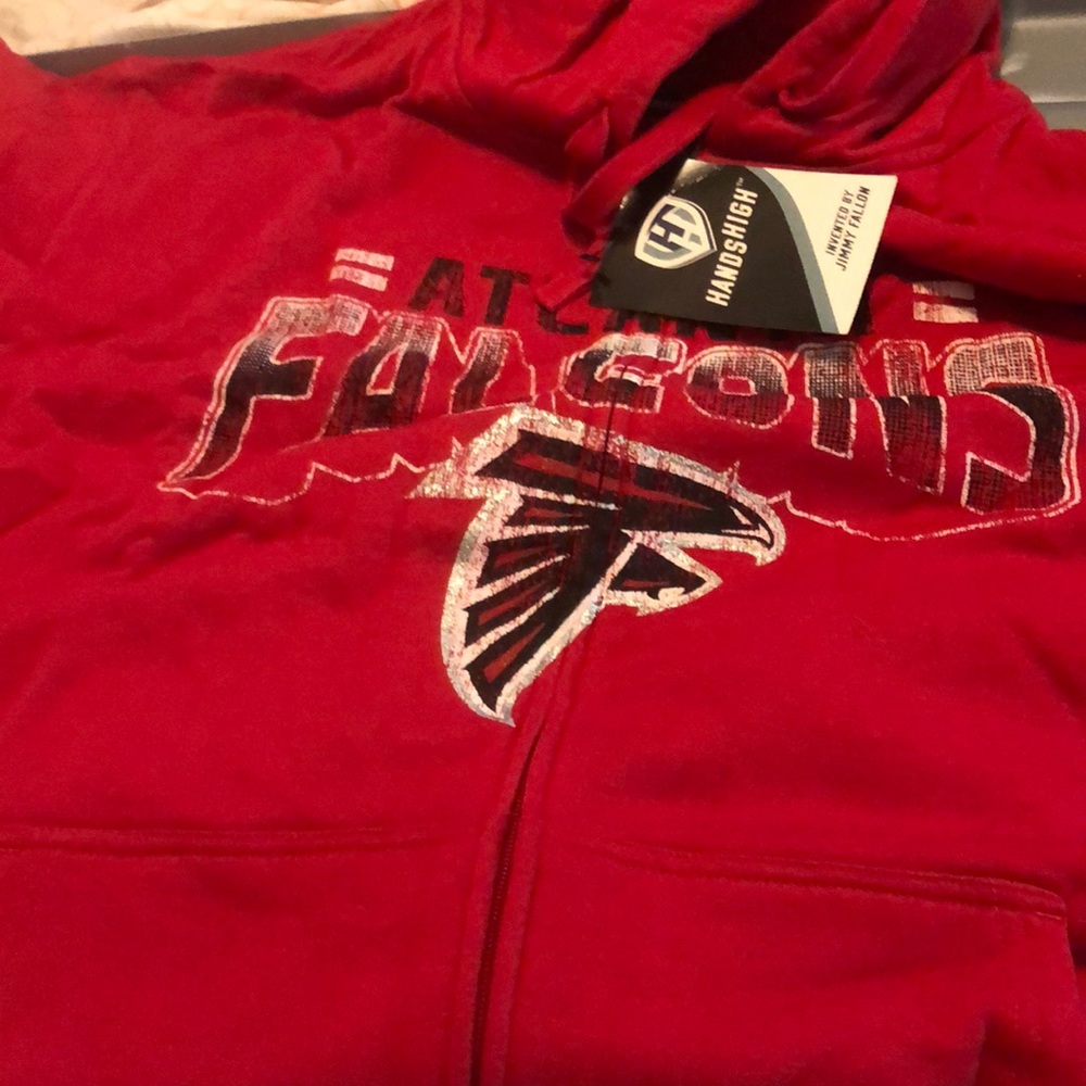 NWT Falcons Hoodie Jacket -NFL official